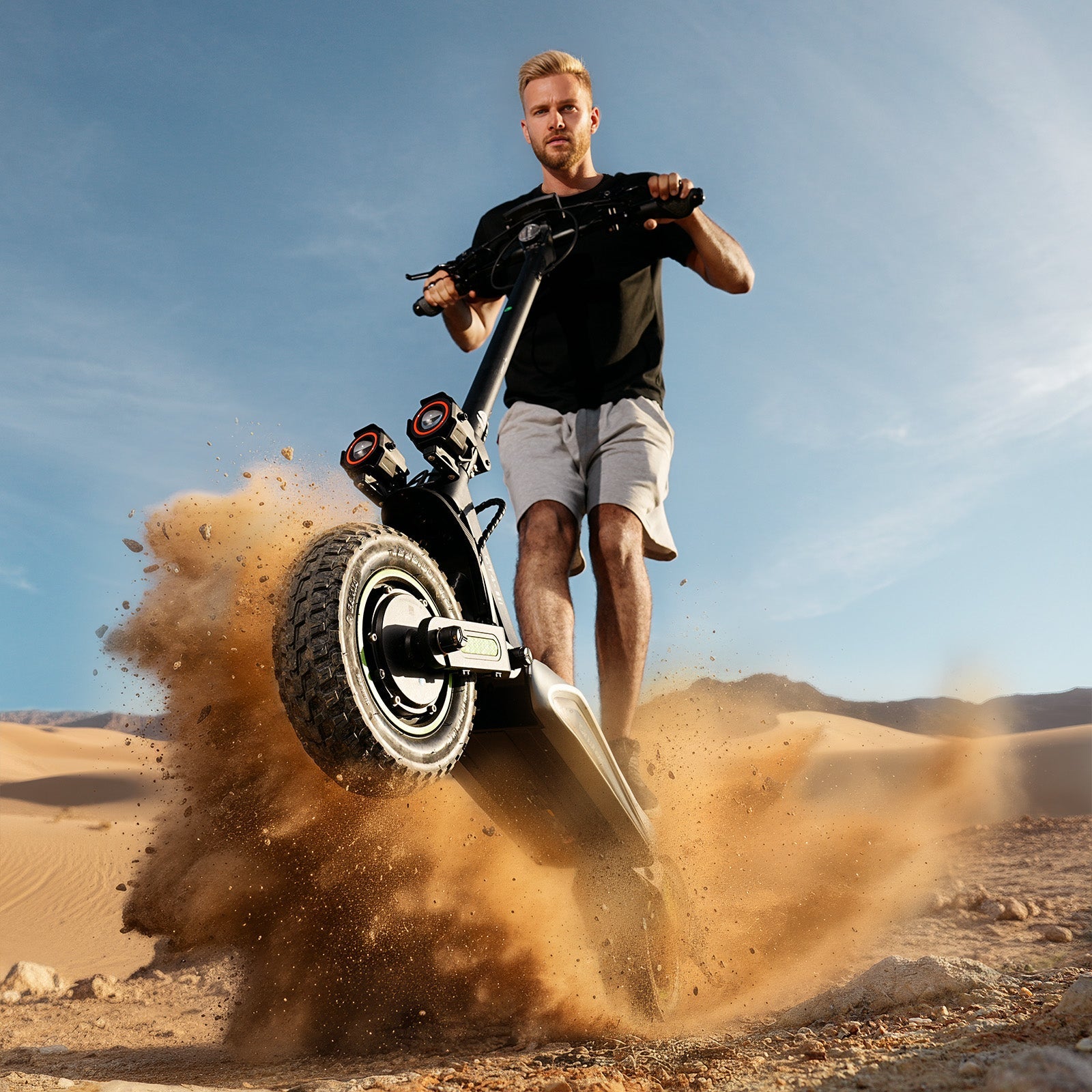 isinwheel® GT4 High-Performance 2400W Dual Motor Electric Scooter