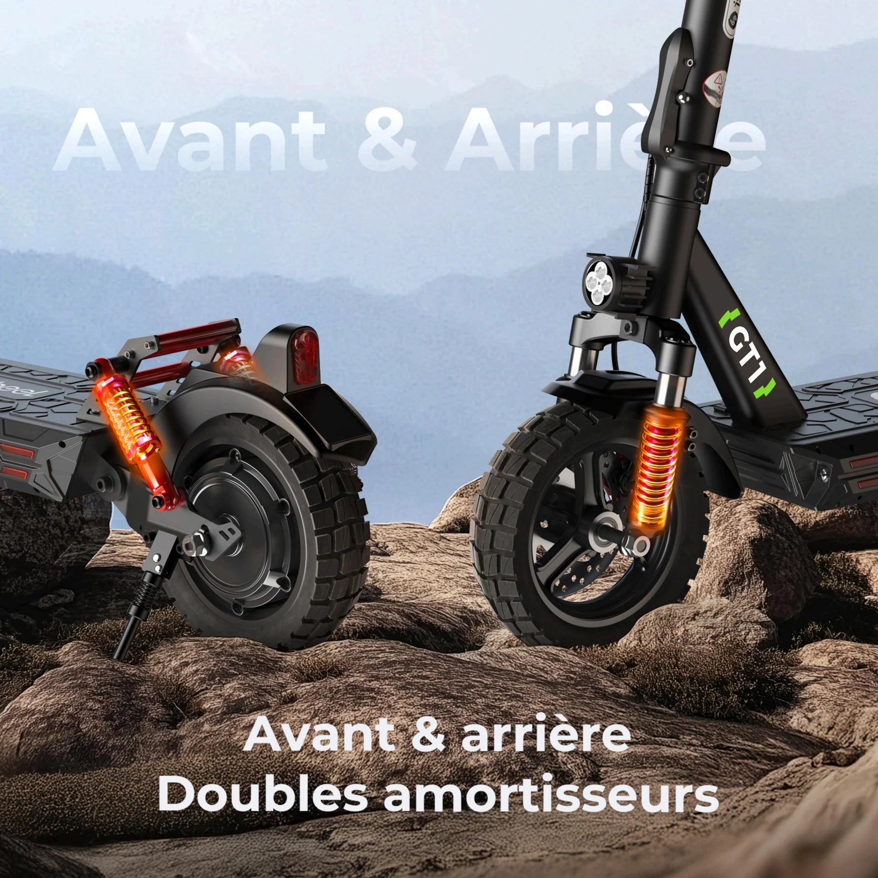 isinwheel GT1 Off Road Electric Scooter 800W