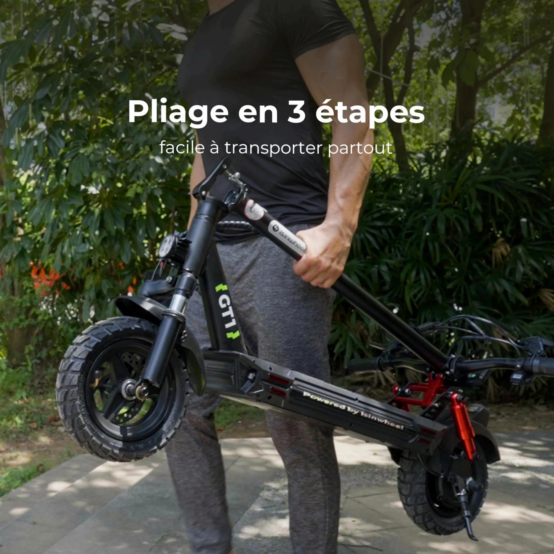 isinwheel GT1 Off Road Electric Scooter 800W